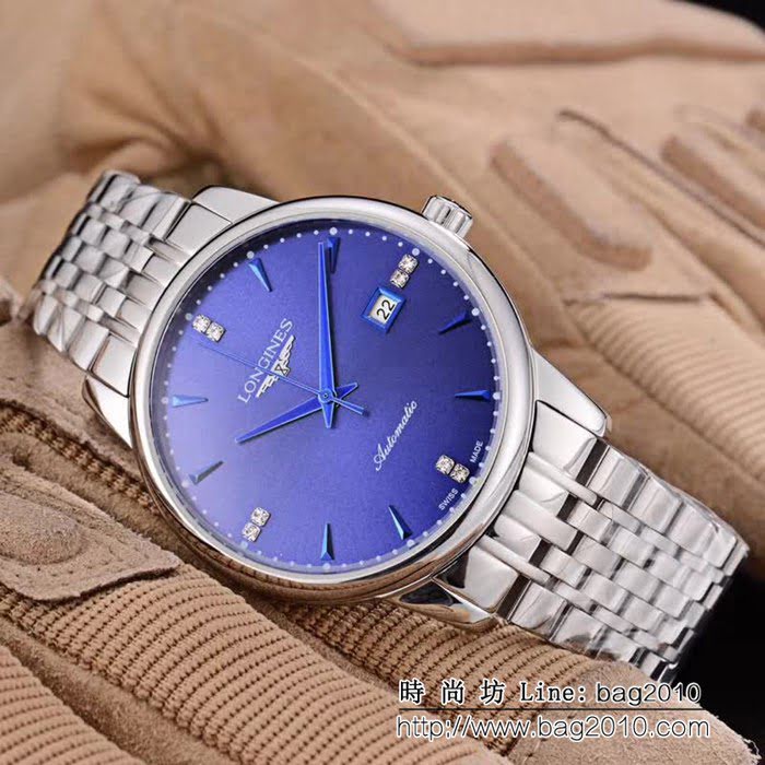 LONGINES浪琴 經典大三針 全自動機械 精品男士腕表 WSS0006